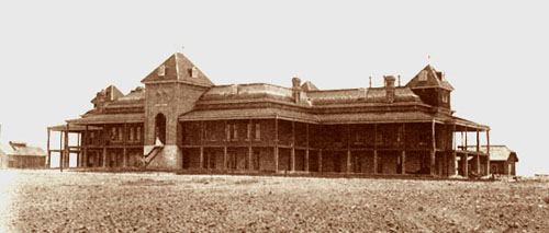 1891 photo of Old Main